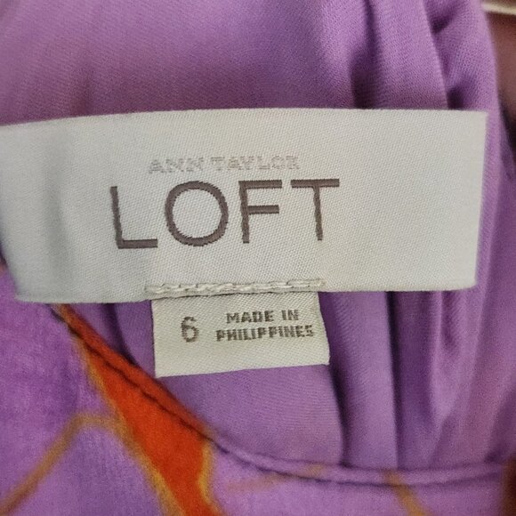 Ann Taylor Loft Full Bloom Halter Strappy Maxi Dress Blogger's Favorite Size 6 - Picture 12 of 13